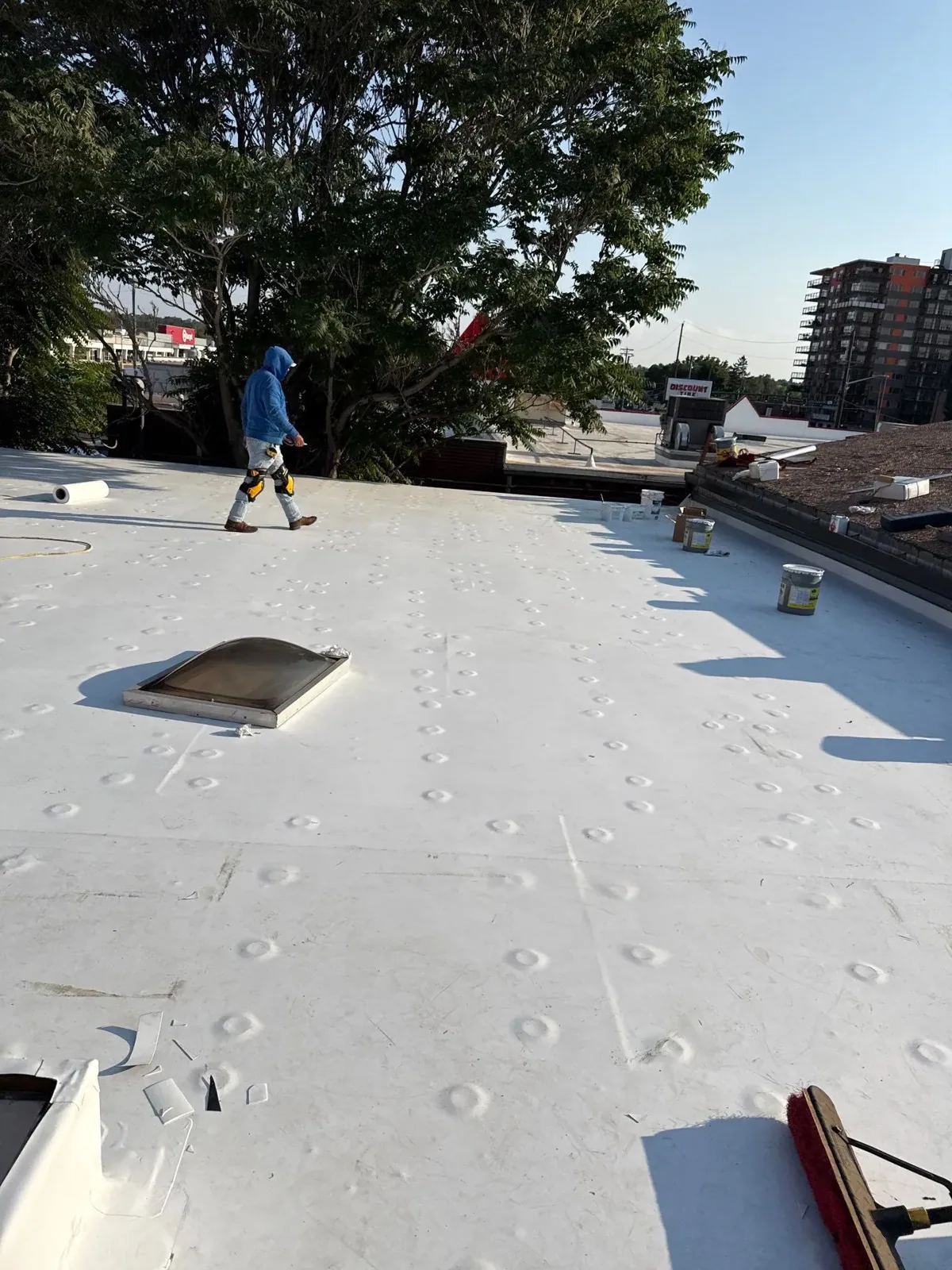 Commercial Roof Flashing Repair in Victorville, CA