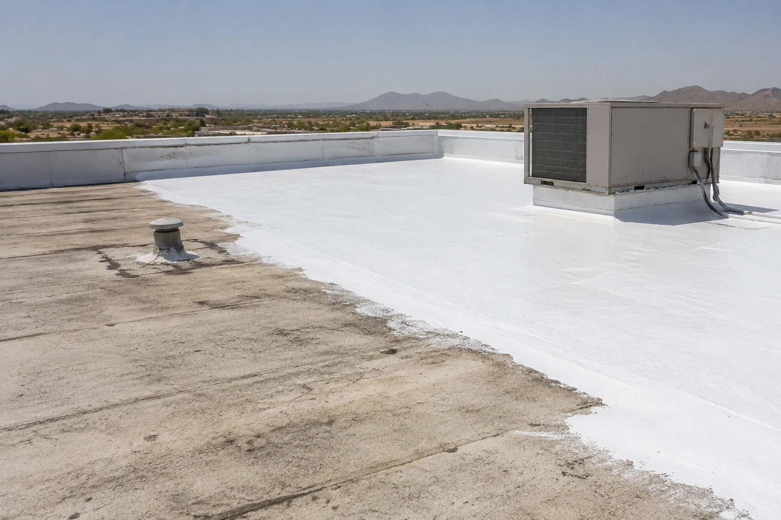 roof coating restoration